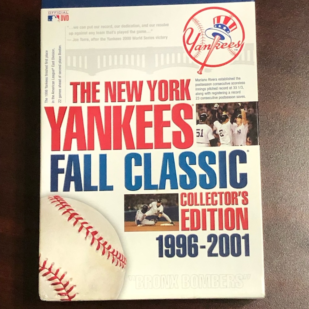The New York Yankees Fall Classic Collectors Edition 1996 - 2001 (DVD, 2005)